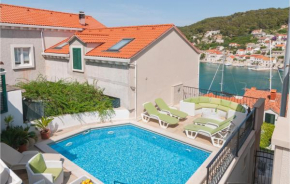 Awesome home in Pucisca with Outdoor swimming pool, WiFi and Heated swimming pool